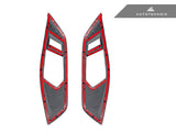 AutoTecknic Dry Carbon Interior Door Handle Trim Set - G22 4-Series