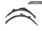AutoTecknic Carbon Fiber Rear Wheel Arch Extension Set - F93 M8 Gran Coupe