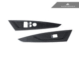 AutoTecknic Dry Carbon Window Switch Panel Trim Set - G82 M4