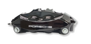 Brembo 4-Piston Alloy Caliper Restoration – Factory seals, 4-step paint, branding, and replated hardware by PMB. Shop now at PMB Performance.