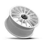 Fifteen52 Podium Rally White Wheel for Porsche Macan. Cast, lightweight, 90s racing style. 18x8.5, 5x112. PMB Performance expertise. $325/ea. Inquire now!