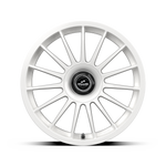 Fifteen52 Podium Rally White Wheel for Porsche Macan. Cast, lightweight, 90s racing style. 18x8.5, 5x112. PMB Performance expertise. $325/ea. Inquire now!