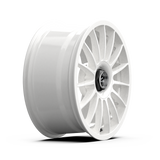 Fifteen52 Podium Rally White Wheel for Porsche Macan. Cast, lightweight, 90s racing style. 18x8.5, 5x112. PMB Performance expertise. $325/ea. Inquire now!