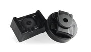 The PF57-565 Jack Pad, made of durable polyurethane, fits Porsche Taycan and Audi e-Tron GT lifting points, ensuring stable lifts. Shop now at PMB Performance.