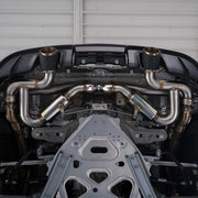 Fabspeed Porsche 718 GT4 / GTS / Spyder Valvetronic X-Pipe Exhaust System (2020+) (Image: 8)