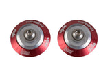 Competition Motorsport Stilo HANS Post Anchors Helmet Component red