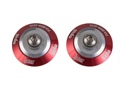 Competition Motorsport Stilo HANS Post Anchors Helmet Component red
