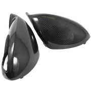 Rennline Carbon Fiber Sport Design Mirrors fits 991 Carrera, 981 Boxster/Cayman