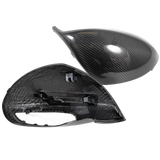 Rennline Carbon Fiber Sport Design Mirrors fits 991 Carrera, 981 Boxster/Cayman