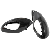 Rennline Carbon Fiber Sport Design Mirrors fits 991 Carrera, 981 Boxster/Cayman