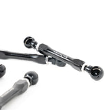 Rennline Adjustable Lift Links for Macan: Easy install, adjustable height up to 2" for air suspension models. Durable construction. Shop now at PMB Performance.