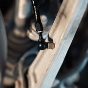 Rennline Adjustable Lift Links for Macan: Easy install, adjustable height up to 2" for air suspension models. Durable construction. Shop now at PMB Performance.