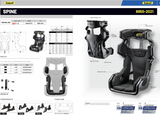 Competition Motorsport Sabelt Gt-spine Racing Seat FIA 8855-2021