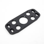 Rennline Billet Tunnel Brace for Macan: CNC-machined 6061-T6 aluminum for improved rigidity, replacing the factory brace. Shop now at PMB Performance.
