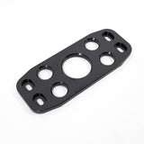 Rennline Billet Tunnel Brace for Macan: CNC-machined 6061-T6 aluminum for improved rigidity, replacing the factory brace. Shop now at PMB Performance.