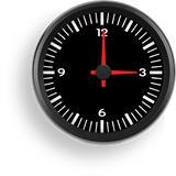 Speedhut 3-3/8" Clock