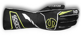 Competition Motorsport Sparco Futura Racing Gloves black yellow