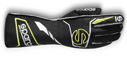 Competition Motorsport Sparco Futura Racing Gloves black yellow