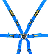 Competition Motorsport Schroth Profi 2x2 6 Point Racing Harness Porsche GT3/GT4 blue