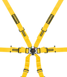 Competition Motorsport Schroth Profi 2x2 6 Point Racing Harness Porsche GT3/GT4 yellow