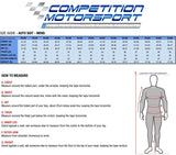 Competition Motorsport Alpinestars GP Tech V4 Driver FIA Racing Suit FIA size chart