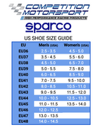 Sparco Skid Racing Shoes (New)