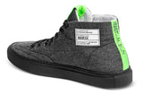 Competition Motorsport Sparco Futura Race Shoe FIA & SFI Approved grey green rear