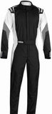 Competition Motorsport Sparco Competition Driver FIA Racing Suit black grey front