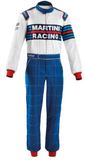 Sparco Martini Racing Blue Driver Suit Driver Race Suit