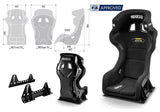 Sparco Pro Master Racing Seat, FIA 8855-2021