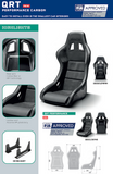 Competition Motorsport Sparco QRT-C Performance Carbon Fiber Racing Seat