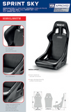 Sparco Sprint Fixed-Back Racing Seat product image 2