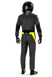 Competition Motorsport Sparco Superleggera Driver FIA Racing Suit yellow grey