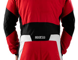 Competition Motorsport Sparco Superleggera Driver FIA Racing Suit black red
