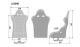 Sparco Martini Legend Kevlar Motorsport Racing Seat