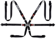 Sparco 6 Point Racing Harness for 2" Steel (Pull Up)