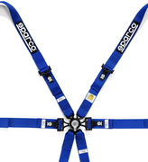 Sparco 6 Point Racing Harness for 2" Steel (Pull Up)