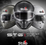 Stilo ST6 GT Carbon Fiber SA2025 Racing Helmet