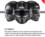 Stilo ST6 FN ZERO Carbon Fiber 8860-2018 Racing Helmet