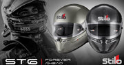 Stilo ST6 FN ABP Carbon Fiber 8859-2024 / SA2025 Racing Helmet