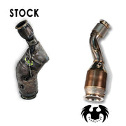 Fabspeed HJS Race Catalysts for Lamborghini Temerario, product view 4