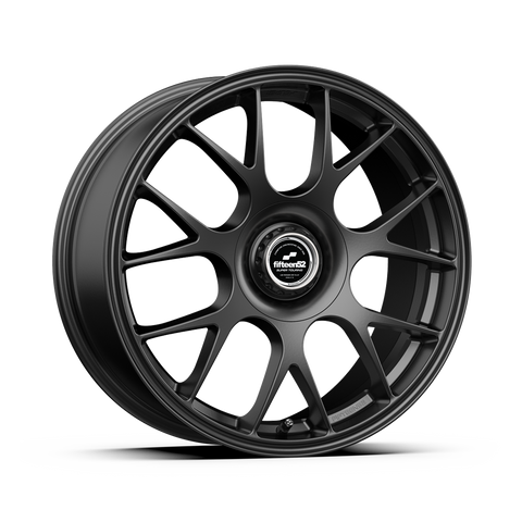Fifteen52 Vertex Frosted Graphite Wheel for Porsche Macan. Cast, lightweight, 90s split 7-spoke mesh. 18x8.5, 5x112. PMB Performance expertise. $325/ea.