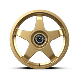 Fifteen52 Chicane Gold Wheel for Porsche Macan. Cast, lightweight, 90s racing style. 18x8.5, 5x112. PMB Performance expertise. $325/ea. Inquire now!