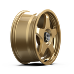 Fifteen52 Chicane Gold Wheel for Porsche Macan. Cast, lightweight, 90s racing style. 18x8.5, 5x112. PMB Performance expertise. $325/ea. Inquire now!