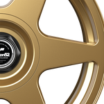 Fifteen52 Tarmac EVO Gold Wheel for Porsche Macan. Cast, lightweight, 6-spoke motorsport design. 18x8.5, 5x112. PMB Performance expertise. $280/ea. Inquire now!