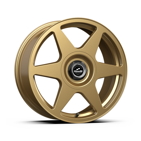 Fifteen52 Tarmac EVO Gold Wheel for Porsche Macan. Cast, lightweight, 6-spoke motorsport design. 18x8.5, 5x112. PMB Performance expertise. $280/ea. Inquire now!