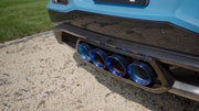Fabspeed Titanium Quad Tips for Corvette C8 ZR1X