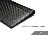 AutoTecknic Carbon Fiber Traveler's Passport Holder