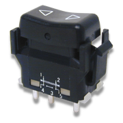 Upgrade your Porsche 944 or 968 with our Window Switch (1985-95). Guaranteed fitment and direct-fit OE replacement design restore factory switch appearance and functionality. Plug-and-play installation with original wiring. Crafted from high-quality materials to resist UV and cabin heat. Alloy conductors ensure minimal electrical resistance. Includes a 24-Month Unlimited Mileage Warranty. #12 in Diagram. 3 Required per car. Replaces: 95161313300, 951 613 133 00.