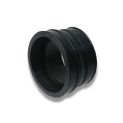 Protect your Porsche 944 Turbo (1986-89) from vacuum leaks with this intercooler pipe boot, designed for guaranteed fitment. Seals out moisture and debris while resisting heat and ozone. Molded to OE specs for simple installation. 24-month unlimited mileage warranty. Replaces: 951 110 371 01.